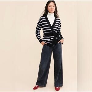 Anthropologie People Tree “Lottie” Wrap Cardigan